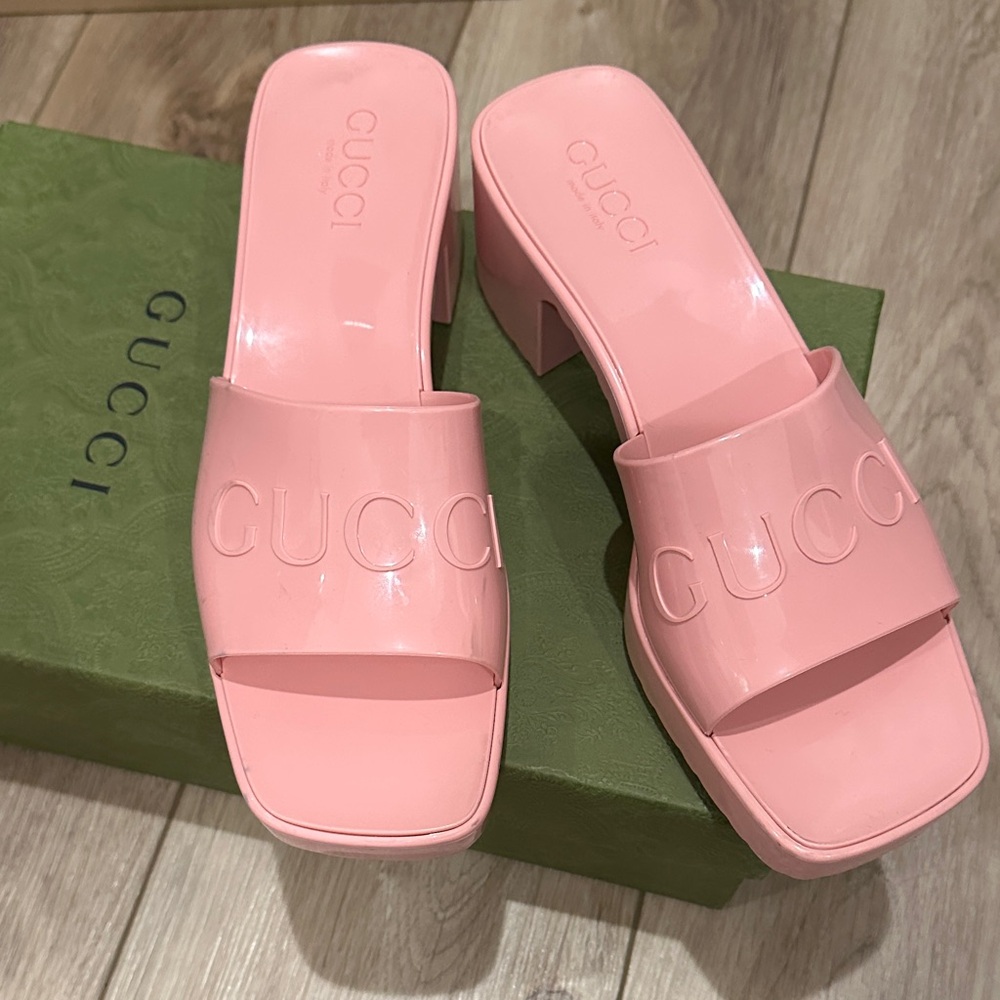 Gucci Blush Pink Women's Mules